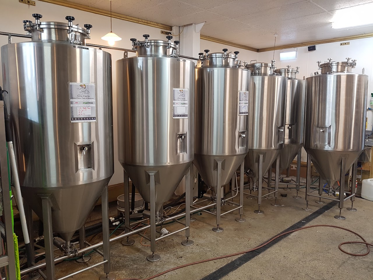 Crafty Trout Brewery Interior